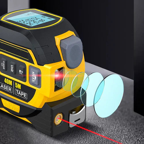 Trena Laser Digital 3 Em 1